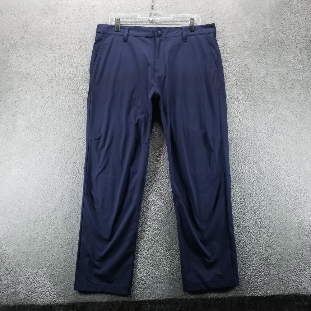 Rhone Pants Mens 35 Blue Commuter Tech Chinos Performance Golf Office Commute